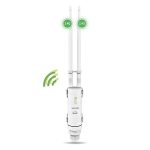 Krachtige wifi-repeater voor buiten, met wifi-antenne, groot bereik, Wavlink N300 2,4 G-versterker, outdoor, Poe-repeater, wifi, voor buiten, ideaal voor grote ruimtes