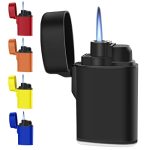 Beste stormaansteker Navpeak Mini Torch Lighter Windproof Jet Flame Outdoor, Fireworks, Camping, Fireplaces, Gas Stoves, Ovens, BBQ & Survival Gear 5 Pack (Butane Not Included)
