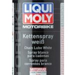 Beste kettingspray motor LIQUI MOLY Motorbike Kettingspray wit | 400 ml | Motorfiets gehaast smeermiddel zonder koper | SKU: 1591