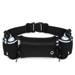 flintronic Heuptasje met flessenhouder, ultralicht en waterdicht heuptasje voor sport en reizen, C, 25*16*5.2 cm, 1