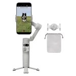 DJI Osmo Mobile 7-gimbalstabilisator voor iPhone & Android, 3-assige gimbal | Ingebouwd statief, ultralicht, comfortabele greep, ActiveTrack, ShotGuides, bewerken met één tik, 10 uur gebruik