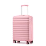 Beste lichtgewicht koffer Kono Carry On Koffer ABS+PC Hardshell Lichtgewicht Reizen Cabine Bagage met TSA Slot Spinner Wielen, roze, Cabin-20 inch, Carry On Koffer ABS+PC Hardshell Lichtgewicht Reizen Cabine Bagage