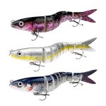 Beste kunstaas voor snoek Ghazpmuk 3 stuks visaas, kunstaas, wobbler snoek, meergewrichtig snoekaas, meergewrichtig baars, snoekaas, snoekaas, visgeschenken, voor zoet water, zout water, forel, baars