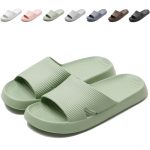 Anmerl Badslippers Dames Heren, Zachte Antislip Sneldrogende Douchesloffen