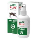 Beste DEET tegen muggen Care Plus DEET 50% anti muggen spray 200ml - krachtige anti insecten spray voor vakanties en verre reizen - langdurige bescherming met muggenspray deet 50-10 uur effectief tegen muggen