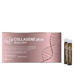 Dr. Viti Milano 1933 Collageen Beauty Drink Plus, voedingssupplement met collageen en hyaluronzuur, voor bevochtiging en herstel van de huid, 10 flessen à 25 ml