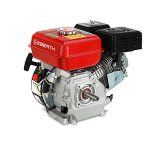 Beste A1 motor EBERTH 6,5 pk 4,8 kW benzinemotor stationaire motor kartmotor aandrijfmotor vervangingsmotor (19,05 mm Ø as, bescherming tegen olietekort, 1 cilinder benzinemotor, 4-takt, luchtgekoeld, kabelstart)