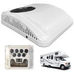 Airco voor op het dak van een camper, 12V/24V/48V/72V/96V/115V/220V, airco voor campers, bestelwagens, dakverwarming en koeling, voor campers, vrachtwagens, aanhangers, boten en tractoren,12V