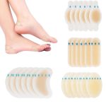 Beste blarenpleisters 24 stuks blarenpleisters, blisterpads, gelpleisters voor blaren, voetbescherming, onzichtbare en waterdichte hydrocolloïde patch, voorkomt pijn door blaren op hielen, tenen en voeten