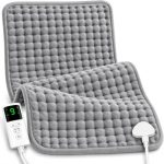 UOHHBOE Elektrisch Verwarmingskussen 30x60 cm 9 Warmtestanden en 4 Timers