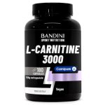 Beste fat burner Bandini® L CARNITINE 3000, 180 Capsules met hooggedoseerde Carnipure®