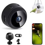 Camera voor vogelhuisje, vogelvoedercamera met 64G TF-kaart, vogelkijkcamera met 360 graden draaibare basis, 1080p nachtversie camera WiFi externe verbinding met mobiele telefoon