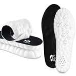 Beste schokdempende inlegzolen SULPO SPORT Orthopedische inlegzolen ideaal voor sport en dagelijks gebruik - Ademende, zachte, schokabsorberende inlegzolen voor heren en dames - Inlegzolen voor werkschoenen (Zwart, XXL (45-46 EU))