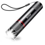 Beste goedkope zaklamp Blukar Led-zaklamp, oplaadbaar, led, ultra krachtig, militair, aluminium, 4 verlichtingsmodi & zoombaar voor kinderen, kamperen, wandelen, noodgevallen, knutselen