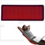 MEOYCHB Rood licht therapie grote mat therapie deken 360 stks LED kralen 660nm 850nm rood infrarood therapie voor volledige lichaamsdelen verlichting in één keer