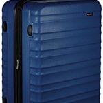 Beste koffer Amazon Basics Hardshell Koffer Groot - Uitbreidbare ABS Reisbagage met 4 Dubbele Zwenkwielen - Krasbestendig en Lichtgewicht - 78 x 52,6 x 32cm - Marineblauw