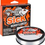 Berkley Sick Monofilament lijn - Sterke Spanning Monofilament vislijn, Lage rek, Laag geheugen, Schuurbestendig - Perfect voor het vissen op zowel zoet- als zoutwater - Helder
