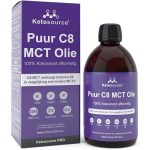 MCT C8 Olie | 4X Ketonen vs Andere MCT | 99%+ Puurheid | 500ml Plastic