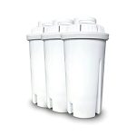 Beste waterfilter voor slootwater CASO Vervangend waterfilter (set van 3) - voor warmwaterdispenser, verbetering van de waterkwaliteit, vermindering van kalk, chloor en schadelijke stoffen, 5-laags filtratieprincipe