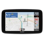 Beste navigatie voor camper TomTom GO Camper Tour-navigatiesysteem voor campers en caravans, met 6-inch scherm, camper- en caravan-POI's, updates via Wi-Fi, TomTom Traffic, waarschuwingen voor flitsers en kaarten van Europa