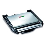 Beste grill apparaat Tefal GC241D Inicio grill contactgrill, Hoogwaardige RVS behuizing, Compact design en eenvoudige bediening, voor de bereiding van vlees, panini, groenten en nog veel meer