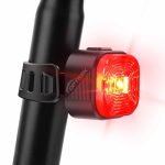 Toptrek Fietsachterlicht LED 200m zicht, 13u batterijduur, StVZO goedgekeurd, USB-C oplaadbaar, IPX5 waterdicht voor racefiets, e-bike en MTB
