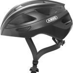 ABUS Macator Racefiets Helm - Sportieve Fietshelm voor Beginners - Voor Dames en Heren - Grijs, Maat L
