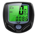Beste fietscomputer wielrennen DINOKA Digitale fietscomputer, draadloos, waterdicht, draadloos, kilometerteller met automatisch wakker worden en lcd-achtergrondverlichting