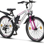 Beste kinderfiets 24 inch Licorne Bike Guide, 26 inch, 24 inch, 20 inch, 21 versnellingen, vorkvering, kinderfiets, jongens-meisjes-fiets & heren-dames-fiets, frametas