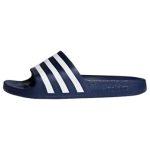 Beste badslippers heren adidas uniseks-volwassene Adilette Aqua Slides Slipper, Dark Blue / Cloud White / Dark Blue, 43 EU