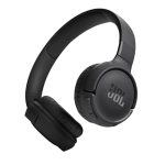 JBL Tune 520BT draadloze on-ear-koptelefoon in zwart - Met JBL Pure Bass Sound, Bluetooth 5.3, handsfree bellen en 57 uur batterijduur
