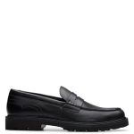 Beste loafers heren Clarks Berwick Lo Mens Black Leather, 11