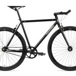 FabricBike Original - Fixed Gear Bike, 28 inch, Fixie Bike, Single Speed, Frame Hi-Ten Acier, 10.45kg (M maat). (Fully Matte Black, M-53cm)