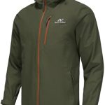 Beste wandel regenjas NORDIC OUTLAND Lichte heren regenjas met capuchon, waterdicht, ademend, regenjas voor buiten (DE/NL/SE/PL, Alfabetisch, M, Regular, Regular, Army Green)