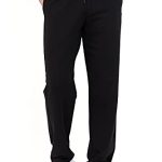 COMEOR Joggingbroek voor heren, katoenen sweatbroek, lange sportbroek voor heren, joggingbroek, trainingsbroek voor heren, relaxbroek, zwart, XL