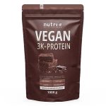 PROTEIN POWDER VEGAN Chocolate Brownie 1000g - meercomponenten-eiwitpoeder chocolade leprechaun - lactosevrije groente - proteïneshake niet alleen voor veganisten